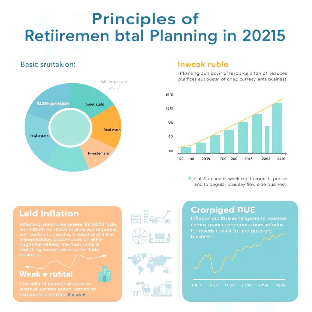Как россиянам планировать пенсионный капитал при инфляции и нестабильном рубле