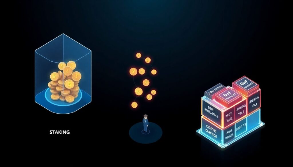 Можно ли заработать на криптовалюте без трейдинга: стейкинг, DeFi и P2P в российских реалиях - иллюстрация