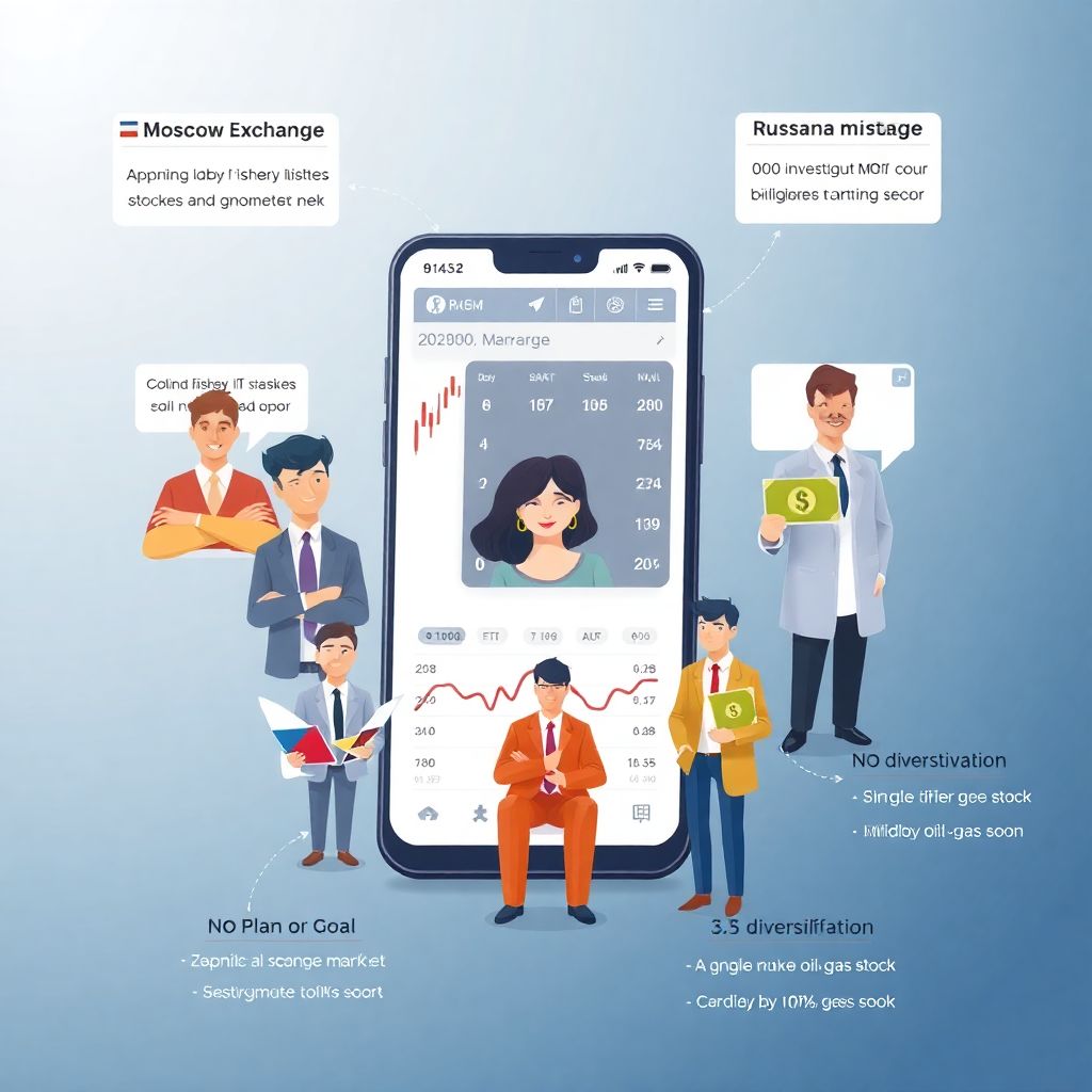 Ошибки новичка на фондовом рынке России и как их избежать