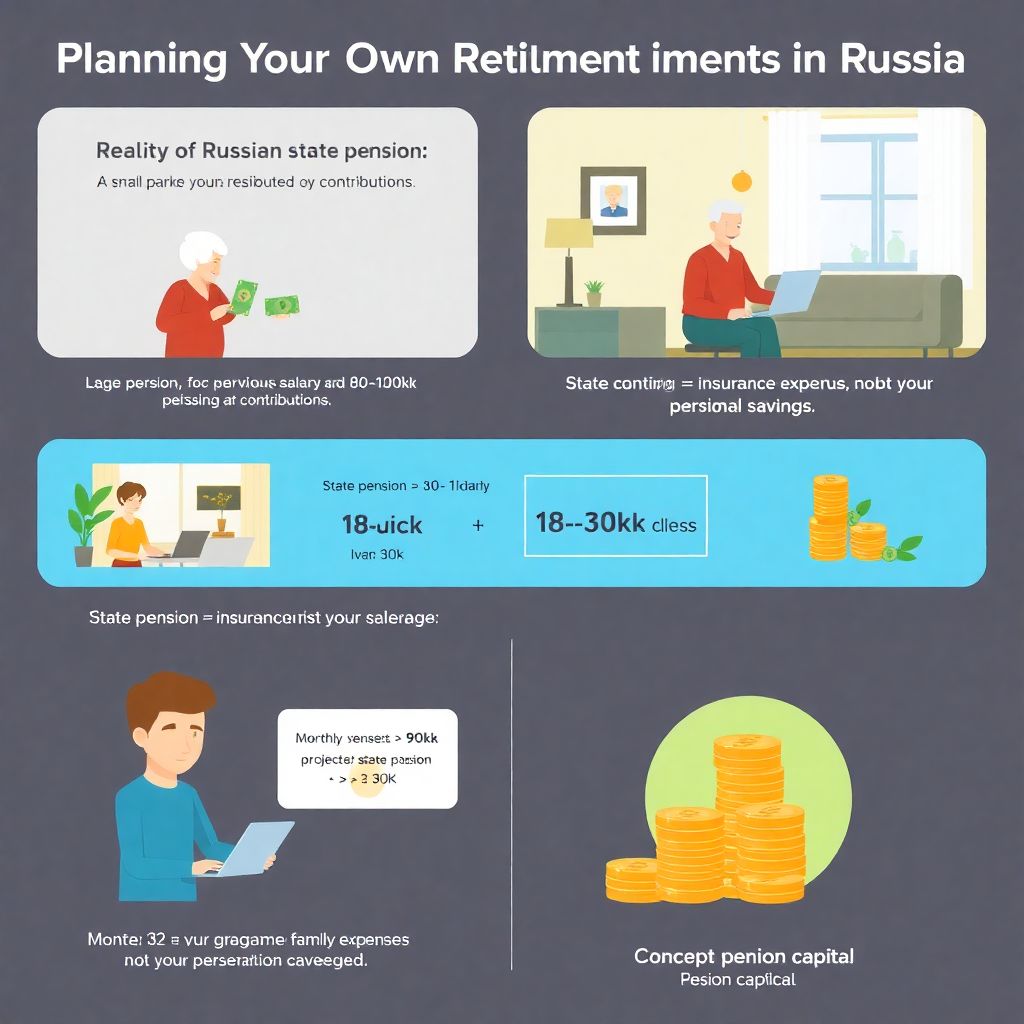 Пенсия своими руками: как жителю России накопить капитал без государства